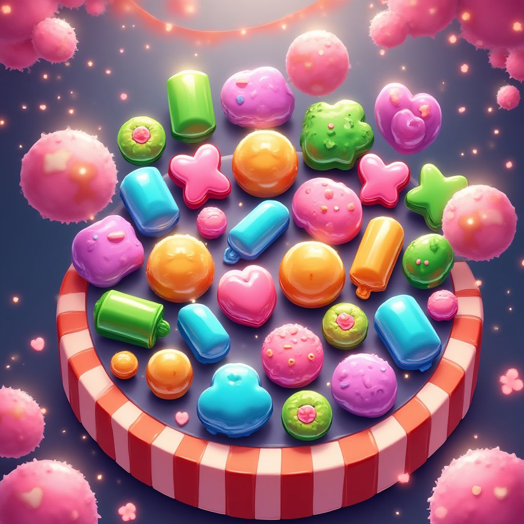 Candy Crush style gameplay